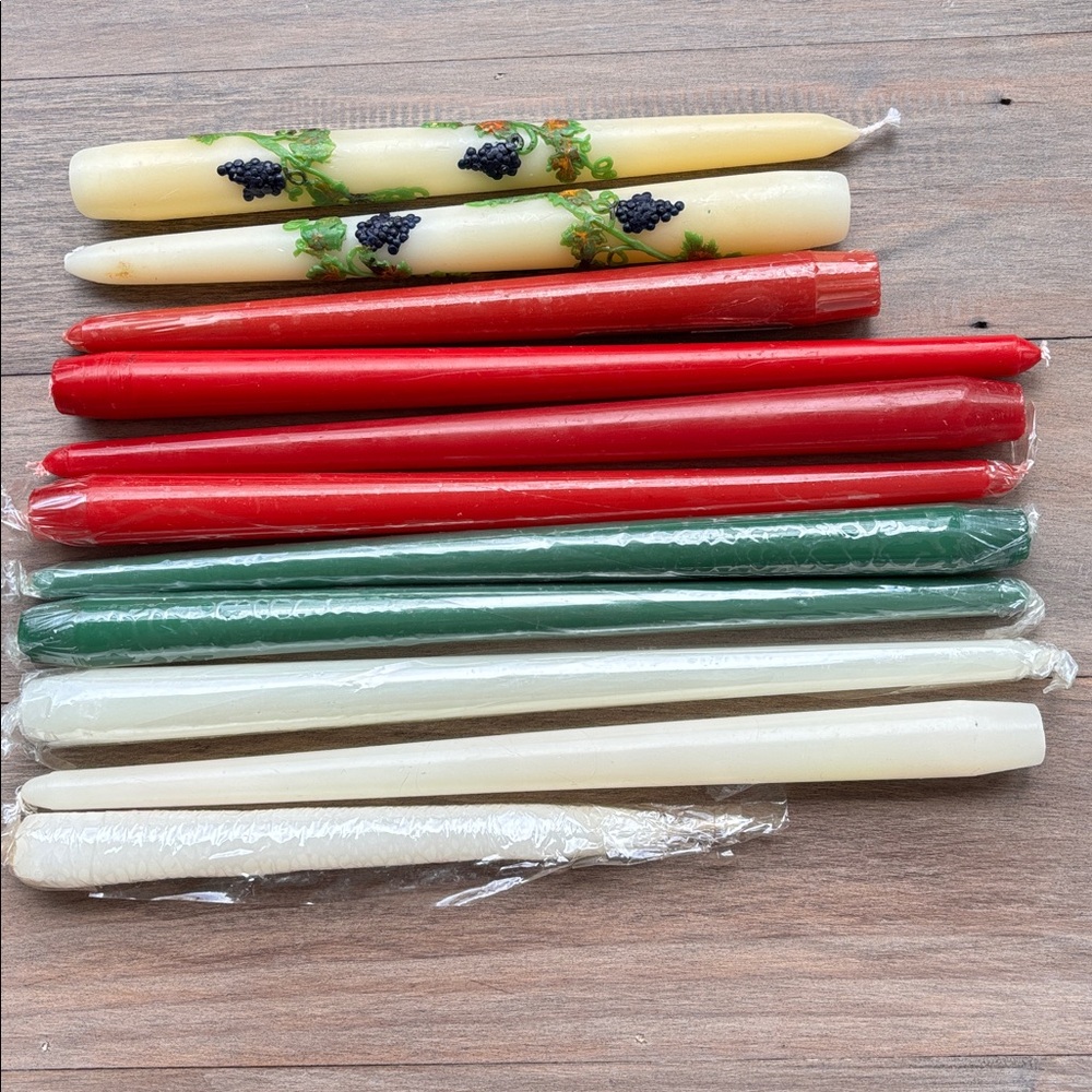 Taper candles lot